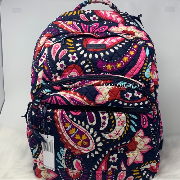 Painted paisley Vera Bradley essential backpack - Picture 4 of 8